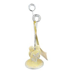 Collette et Cie Photo Clip Czech Crystal Enamel Embellished Love Bird Figurine